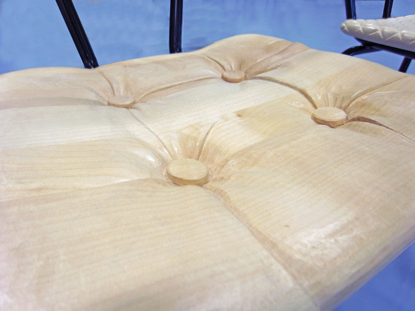 veronika wildgruber: softwood cushion chairs