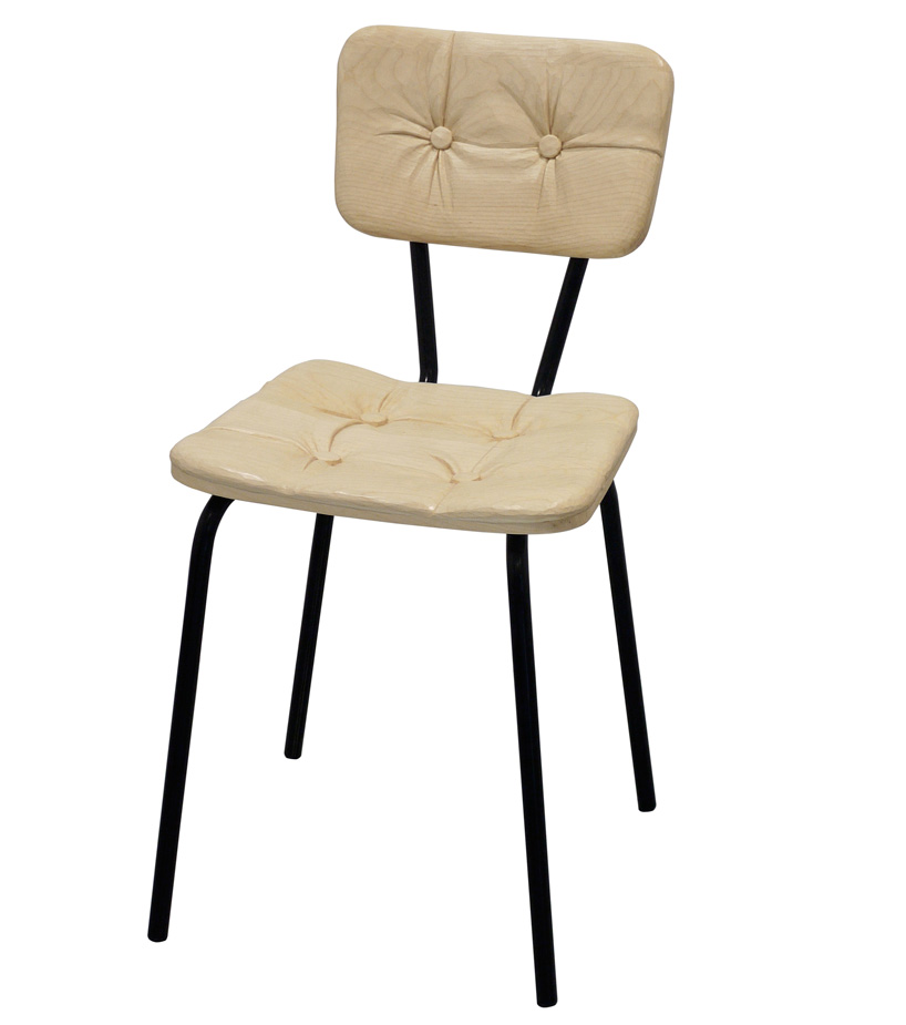 veronika wildgruber: softwood cushion chairs