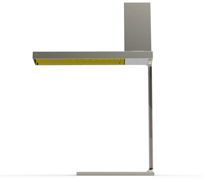 philippe starck for flos: bibliotheque nationale and net lamp