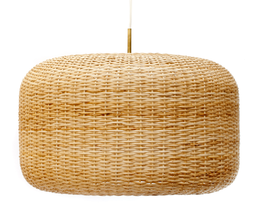 the andes house: wicker lamps