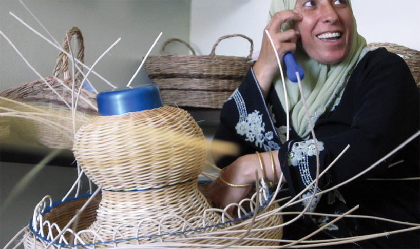 knockoutdesign: awateef basket lampshades