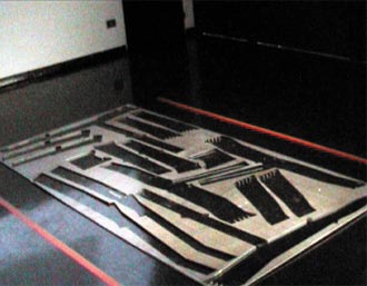 kram/weisshaar: breeding tables at the ingo maurer exhibition