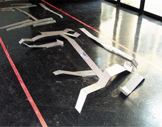 kram/weisshaar: breeding tables at the ingo maurer exhibition