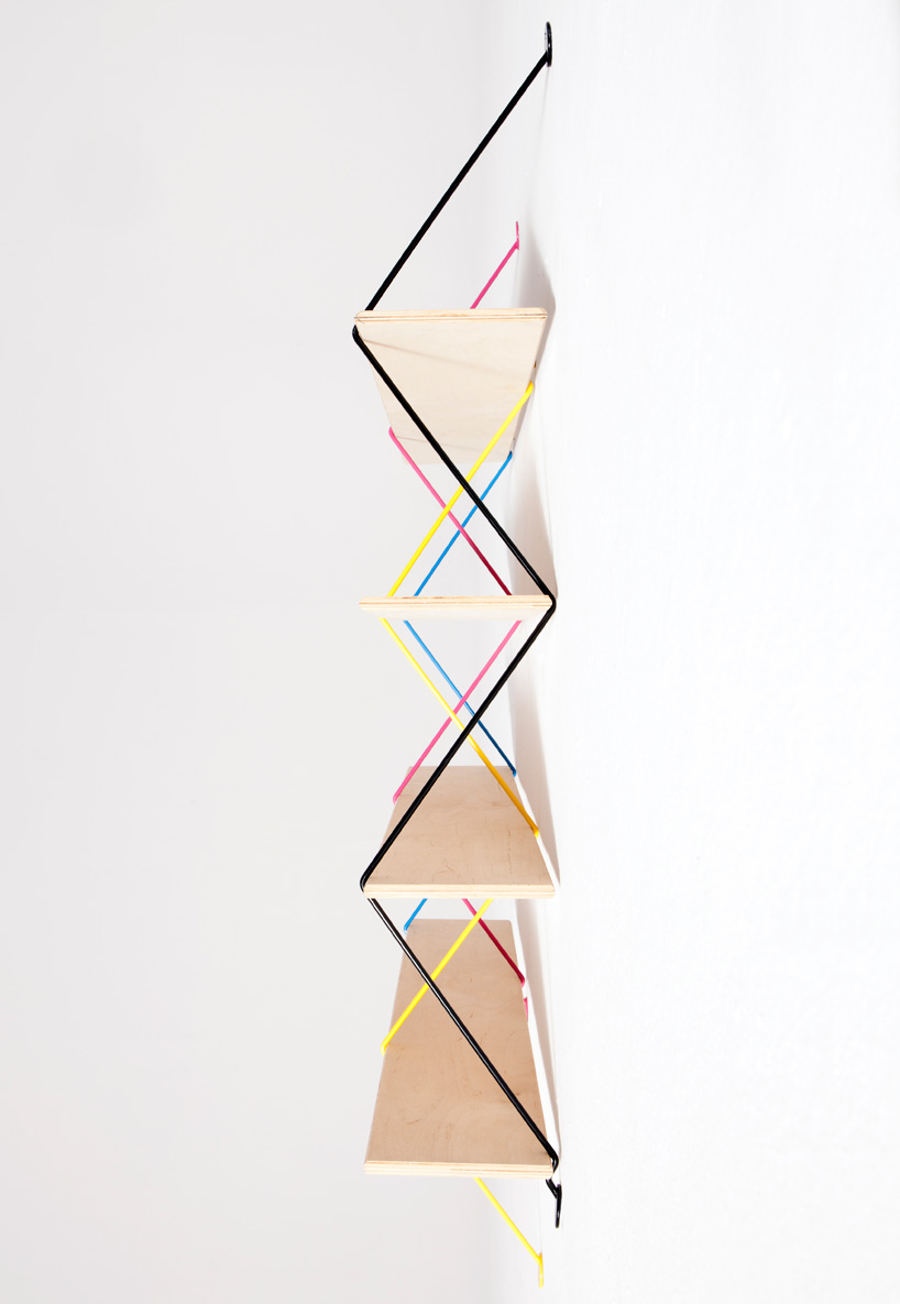 bashko trybek: serpent modular shelving system
