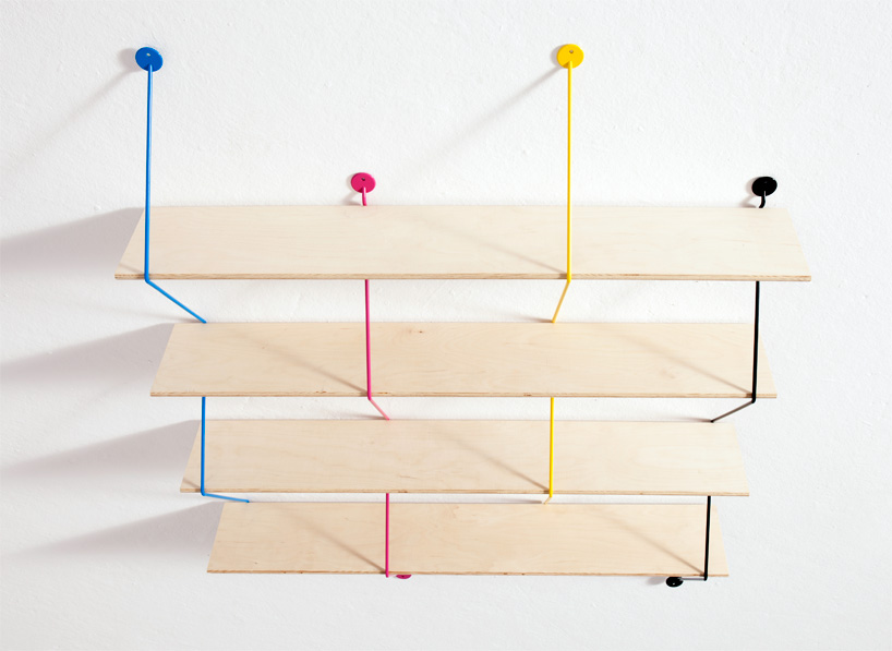bashko trybek: serpent modular shelving system