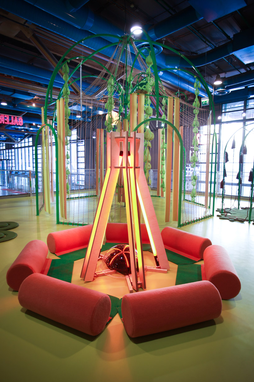 matali crasset: le blobterre de matali at centre pompidou, paris