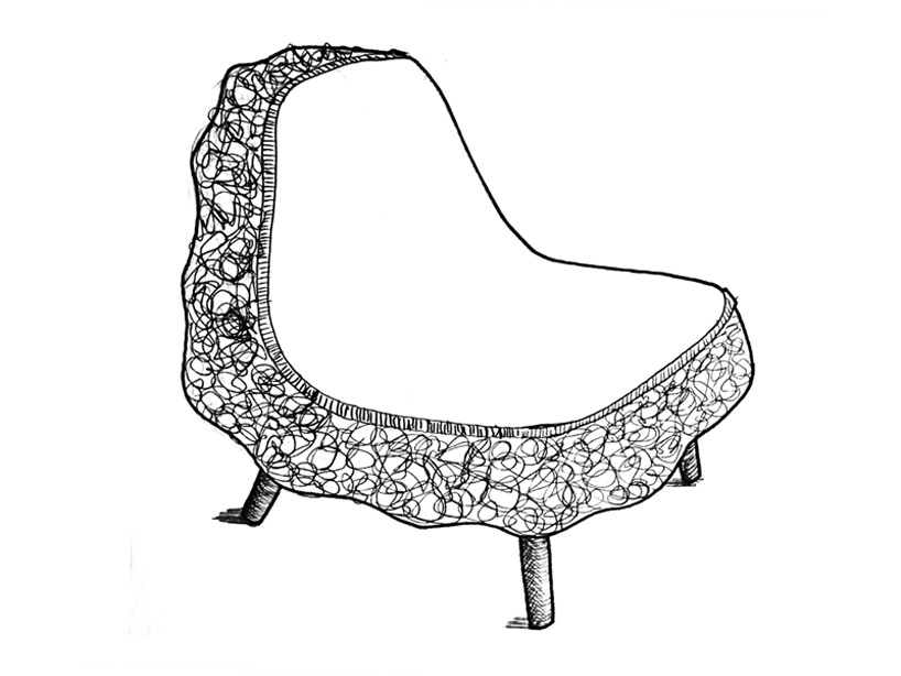 christian vivanco: las nenas chairs