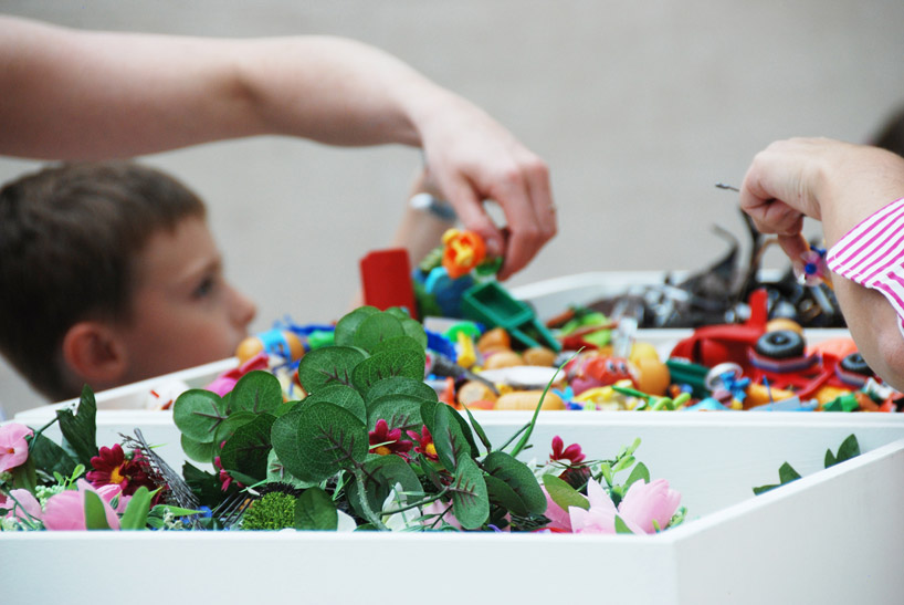 emilie voirin: custom sunglasses workshop at MUDAM luxembourg