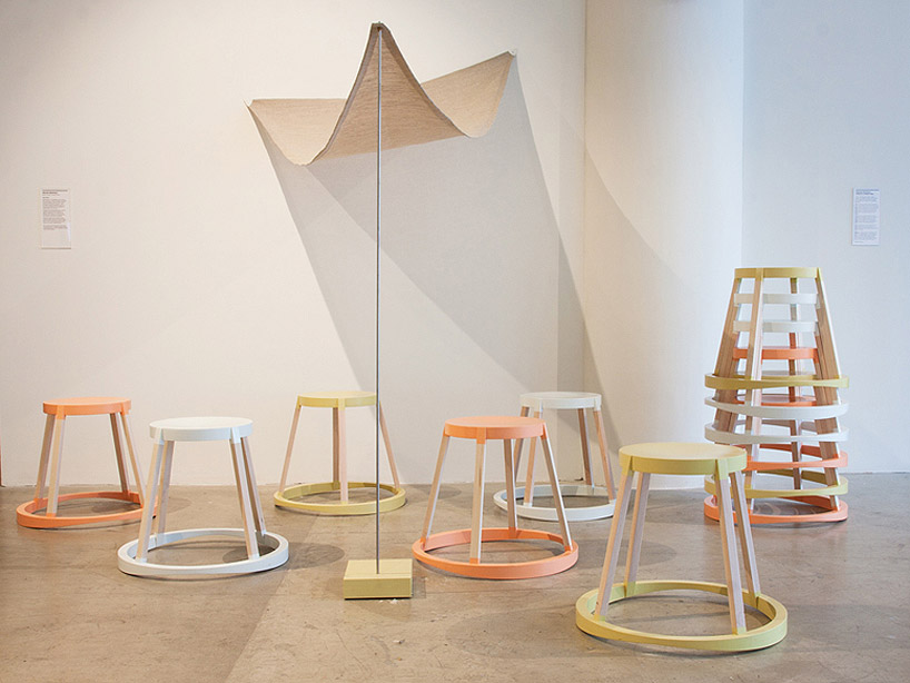 charlie mcarthur: slight rocker stool