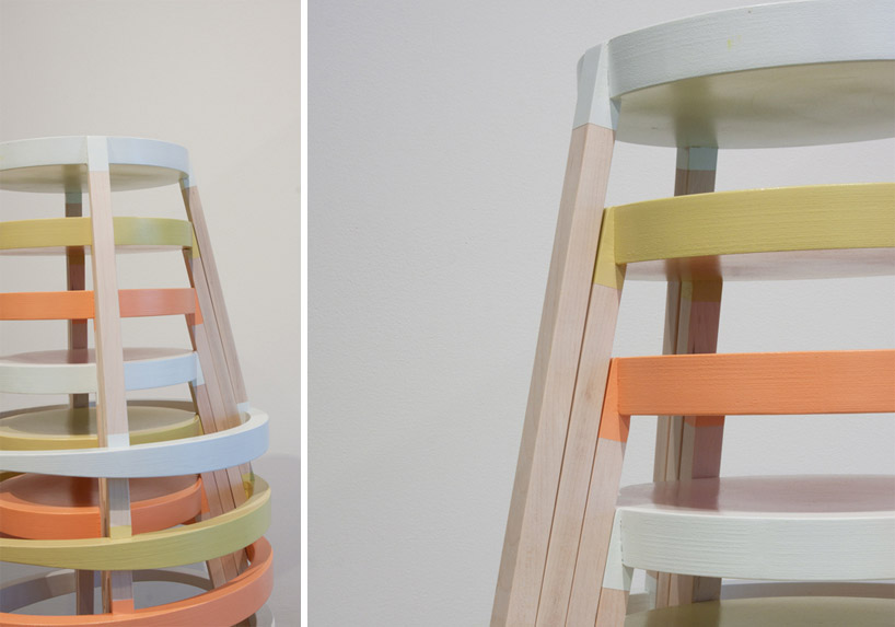 charlie mcarthur: slight rocker stool