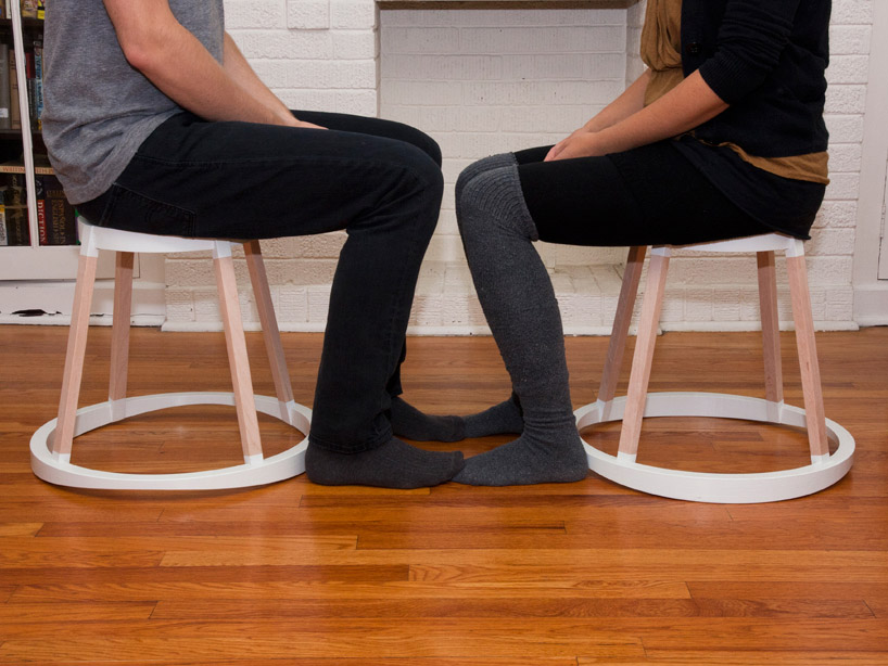 charlie mcarthur: slight rocker stool