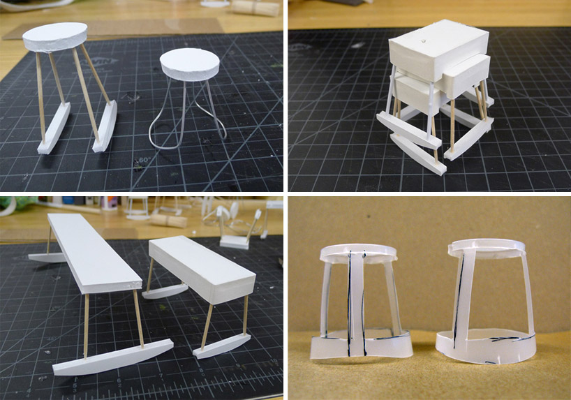 charlie mcarthur: slight rocker stool