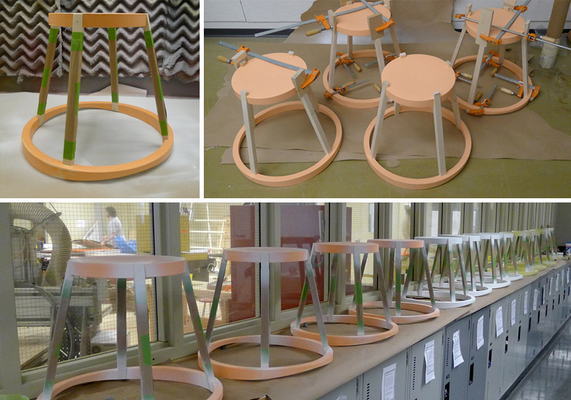 charlie mcarthur: slight rocker stool