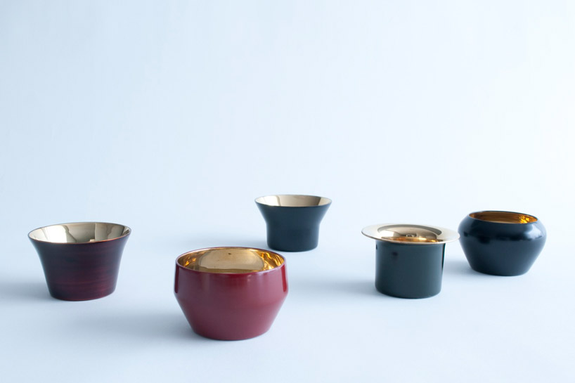 claesson koivisto rune: kin urushi candleholder for tohoku region earthquake