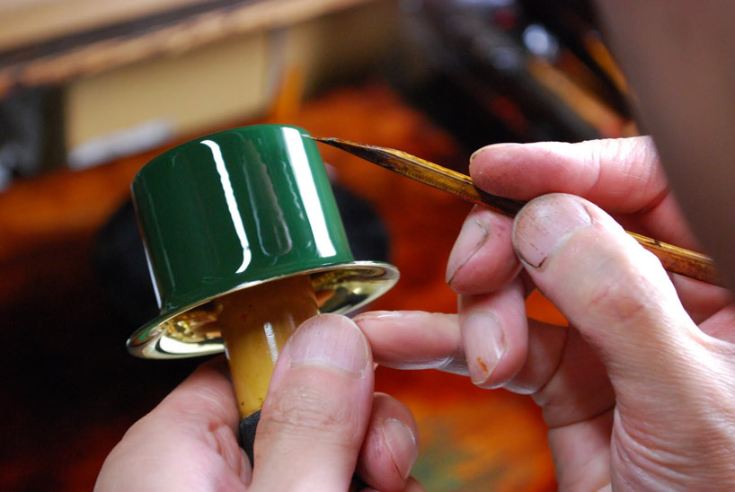 claesson koivisto rune: kin urushi candleholder for tohoku region earthquake