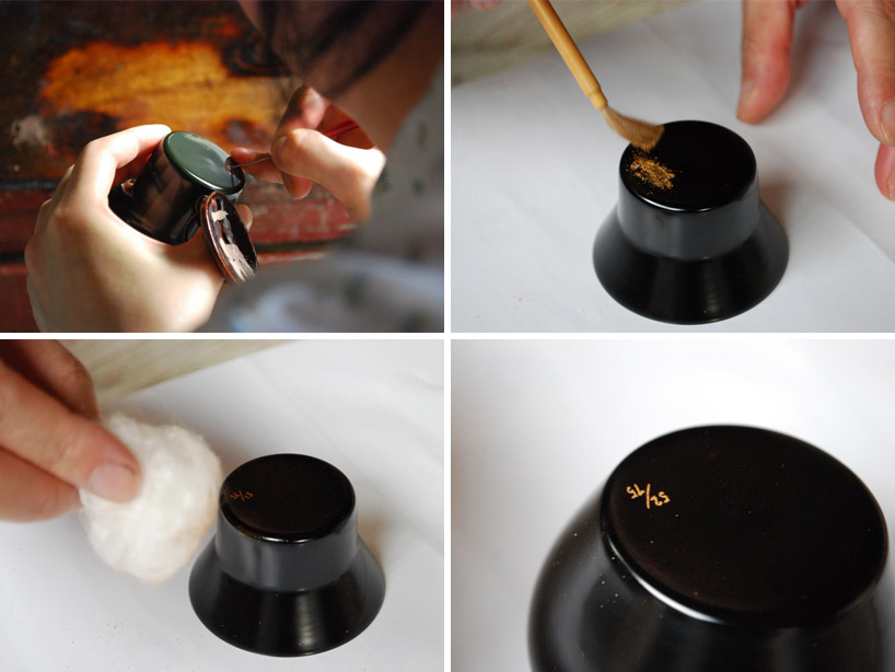 claesson koivisto rune: kin urushi candleholder for tohoku region earthquake