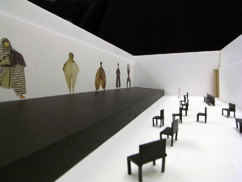 shigeru ban: exhibition design of visual dialogue at 21_21 design sight