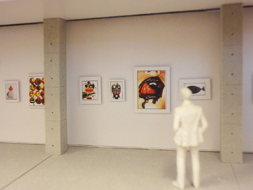 shigeru ban: exhibition design of visual dialogue at 21_21 design sight