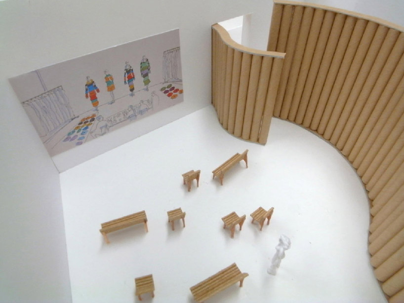 shigeru ban: exhibition design of visual dialogue at 21_21 design sight