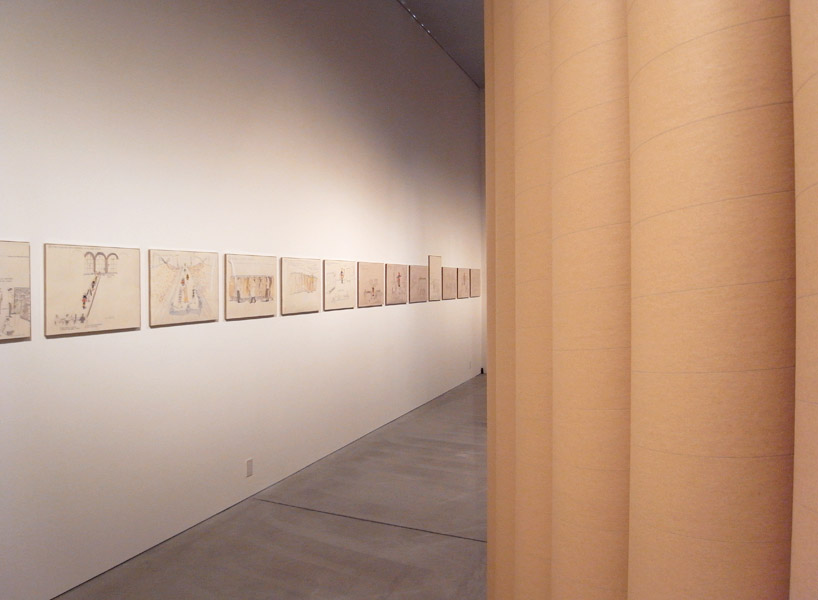 shigeru ban: exhibition design of visual dialogue at 21_21 design sight