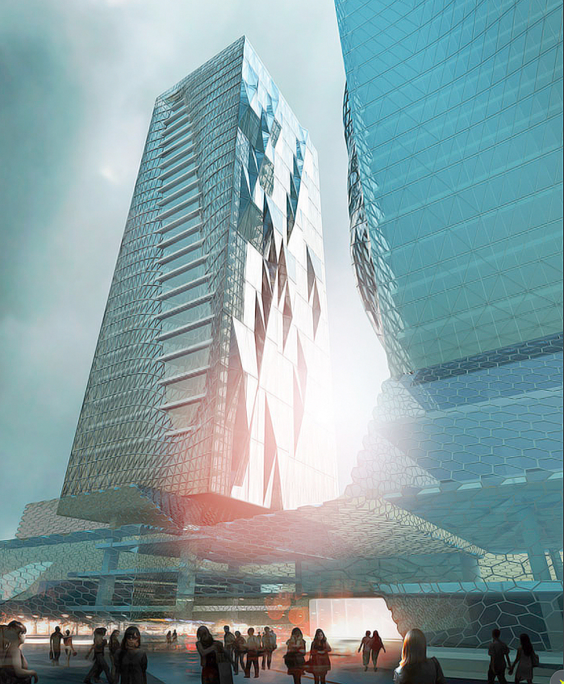 MA2: two towers in shenzhen, china