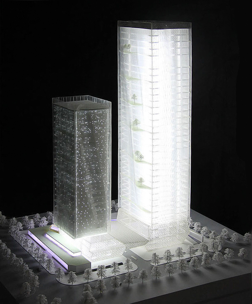 MA2: two towers in shenzhen, china
