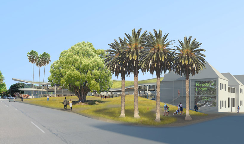 lacoste + stevenson: marrickville library competition