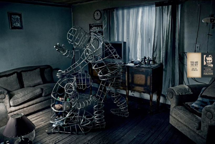 you are the key ad campaign for fundacion padre hurtado