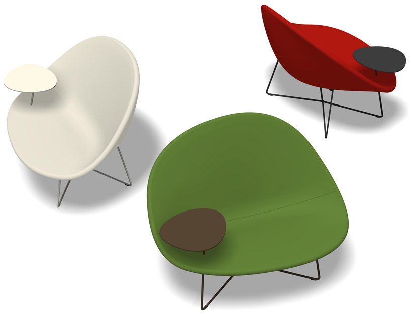 claesson koivisto rune: isola work chair for tacchini