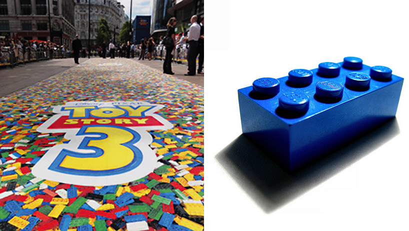 novus: lego bricks on the celebrity red carpet