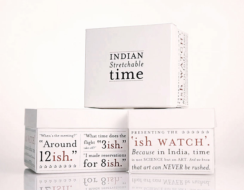 hyphen: indian stretchable time watch