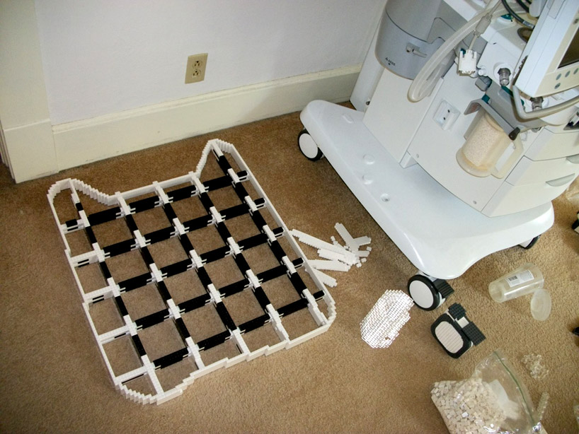 LEGO anesthesia machine by eric harshbarger