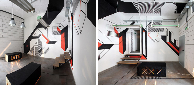 LATE architects: typographic installation