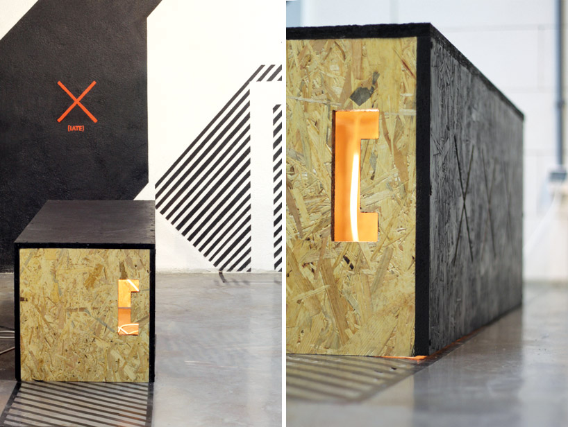 LATE architects: typographic installation