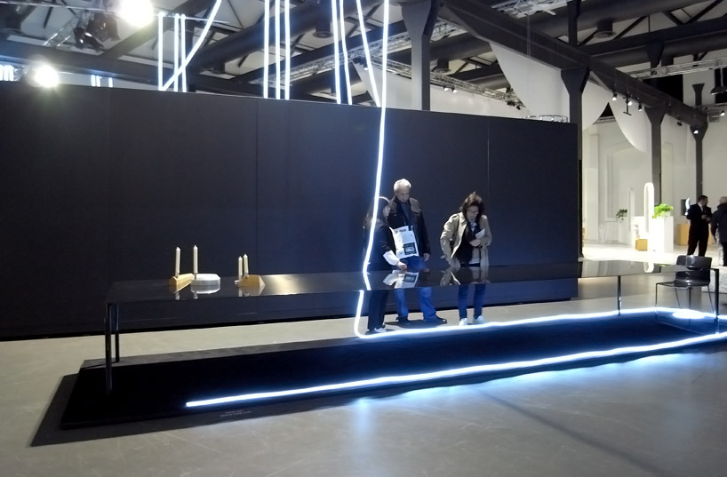 established and sons: six meter carbon fiber surface table