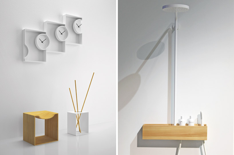 Orologi-Nendo Collection di Bisazza Bagno