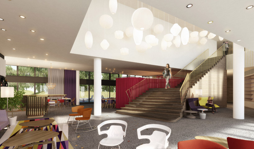 alfredo häberli design development completes 25hours hotel, zurich west