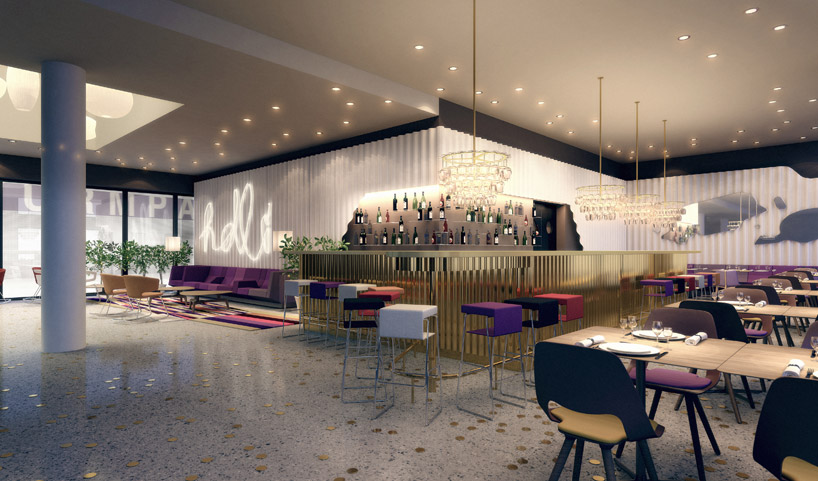 alfredo häberli design development completes 25hours hotel, zurich west