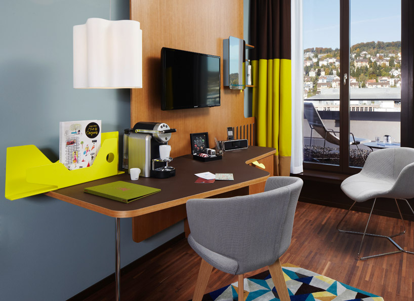 alfredo häberli design development completes 25hours hotel, zurich west