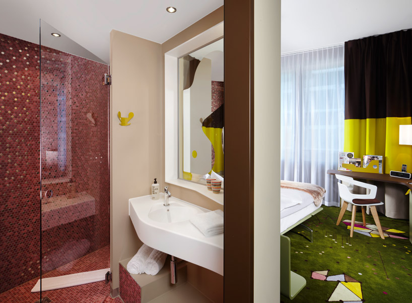 alfredo häberli design development completes 25hours hotel, zurich west