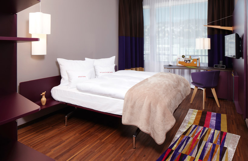 alfredo häberli design development completes 25hours hotel, zurich west