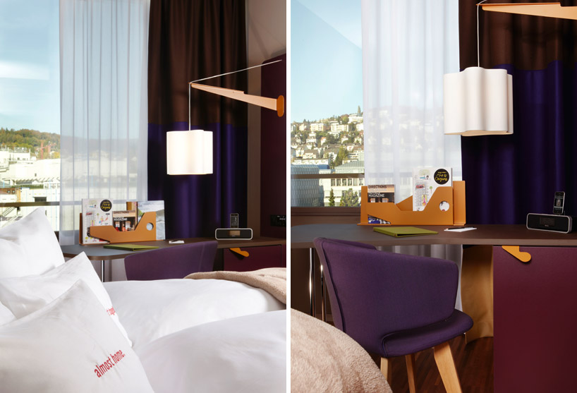 alfredo häberli design development completes 25hours hotel, zurich west