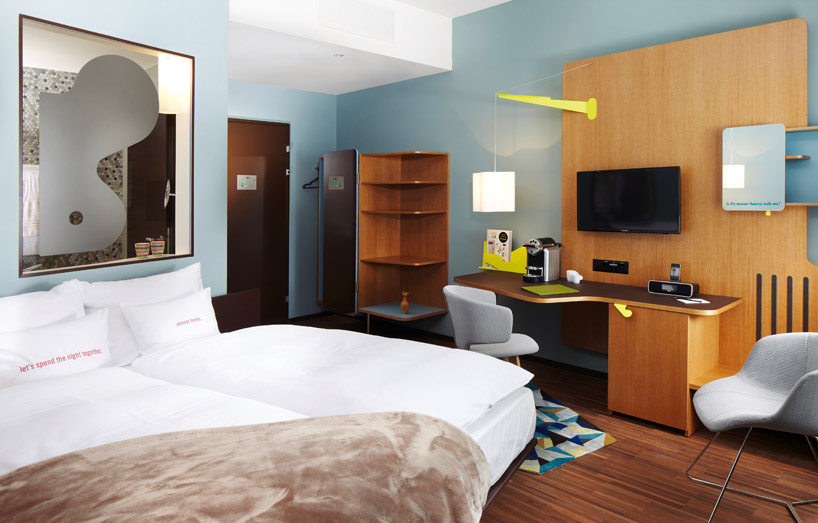 alfredo häberli design development completes 25hours hotel, zurich west