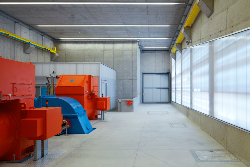 monovolume architecture: hydroelectric power plant punibach