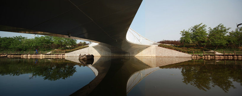 HHD_FUN: pedestrian bridge in rizhao, china