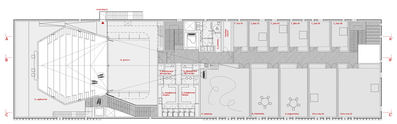 carlos arroyo arquitectos: academie MWD, belgium