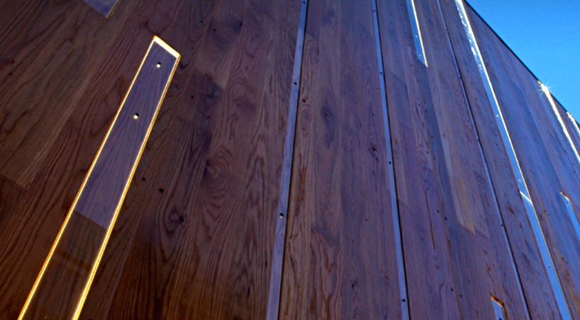 snøhetta: VM temporary pavilion welcomes world cup ski visitors