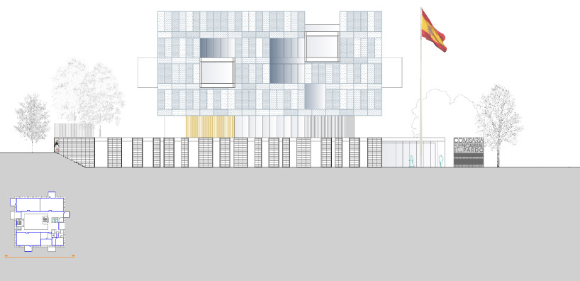 voluar arquitectura: comisaria fuencarral