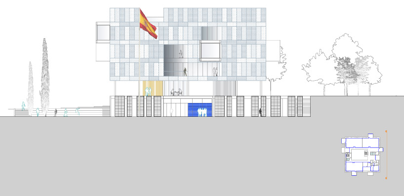 voluar arquitectura: comisaria fuencarral