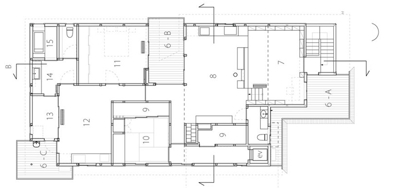 yusuke koshima architecture studio: gaifukan residence